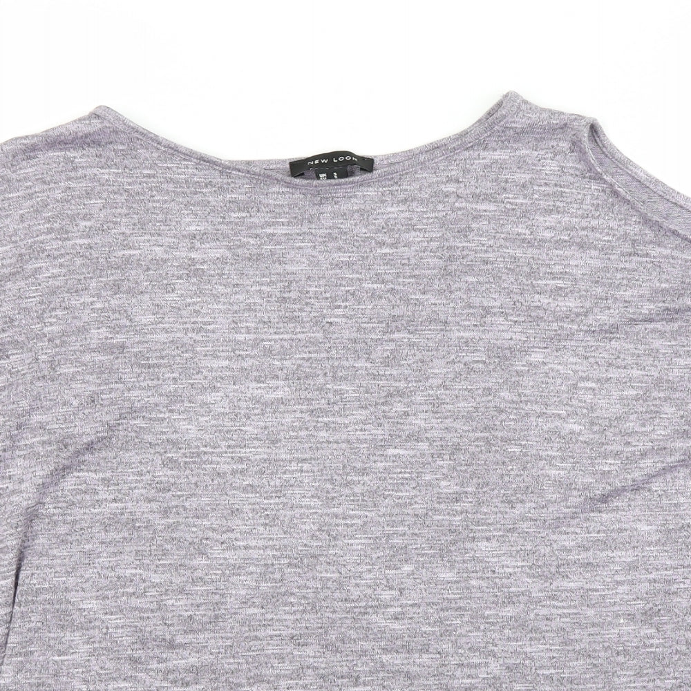 New Look Womens Purple   Basic Blouse Size S