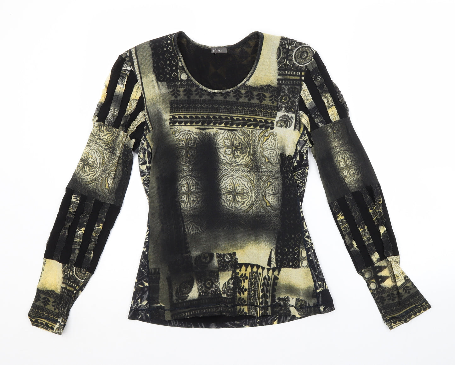 DIBARI Womens Multicoloured   Basic Blouse Size 14