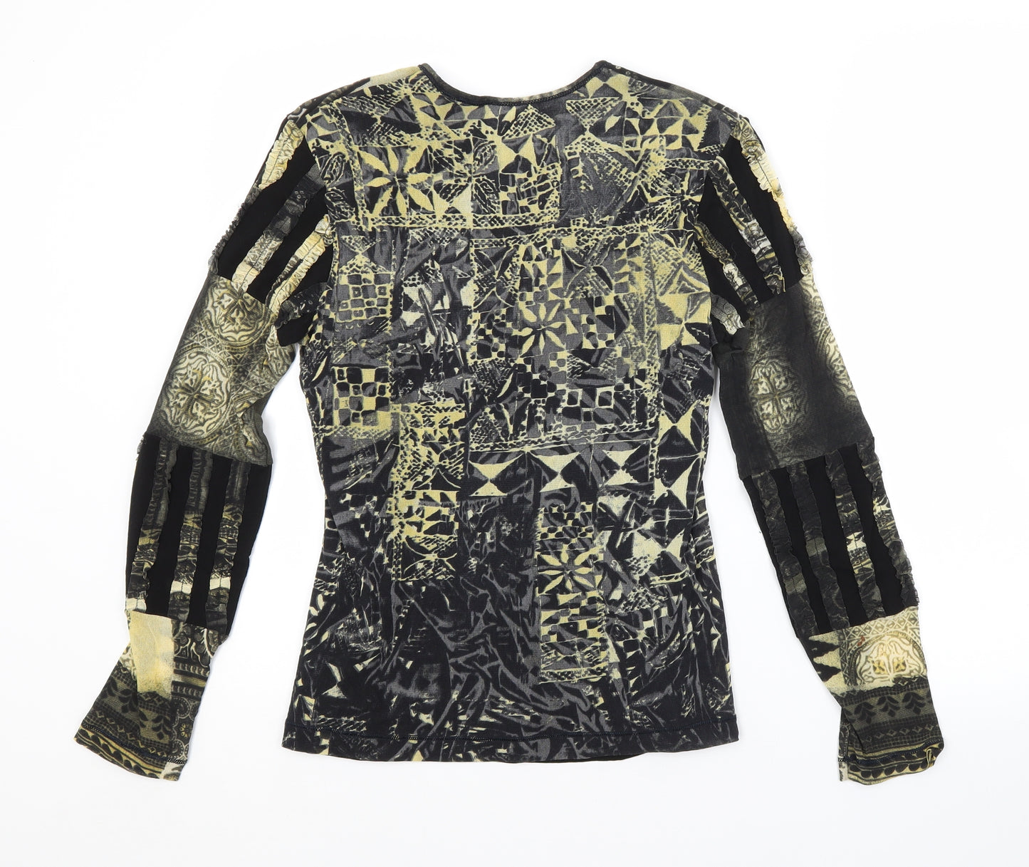 DIBARI Womens Multicoloured   Basic Blouse Size 14