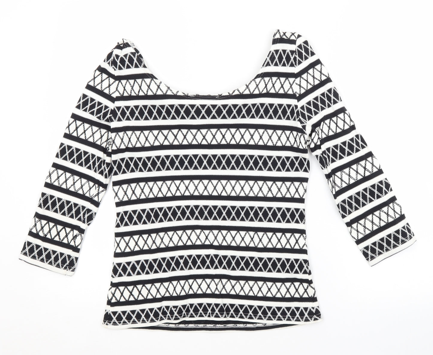 RAYURE Womens Multicoloured Striped  Basic Blouse Size 4