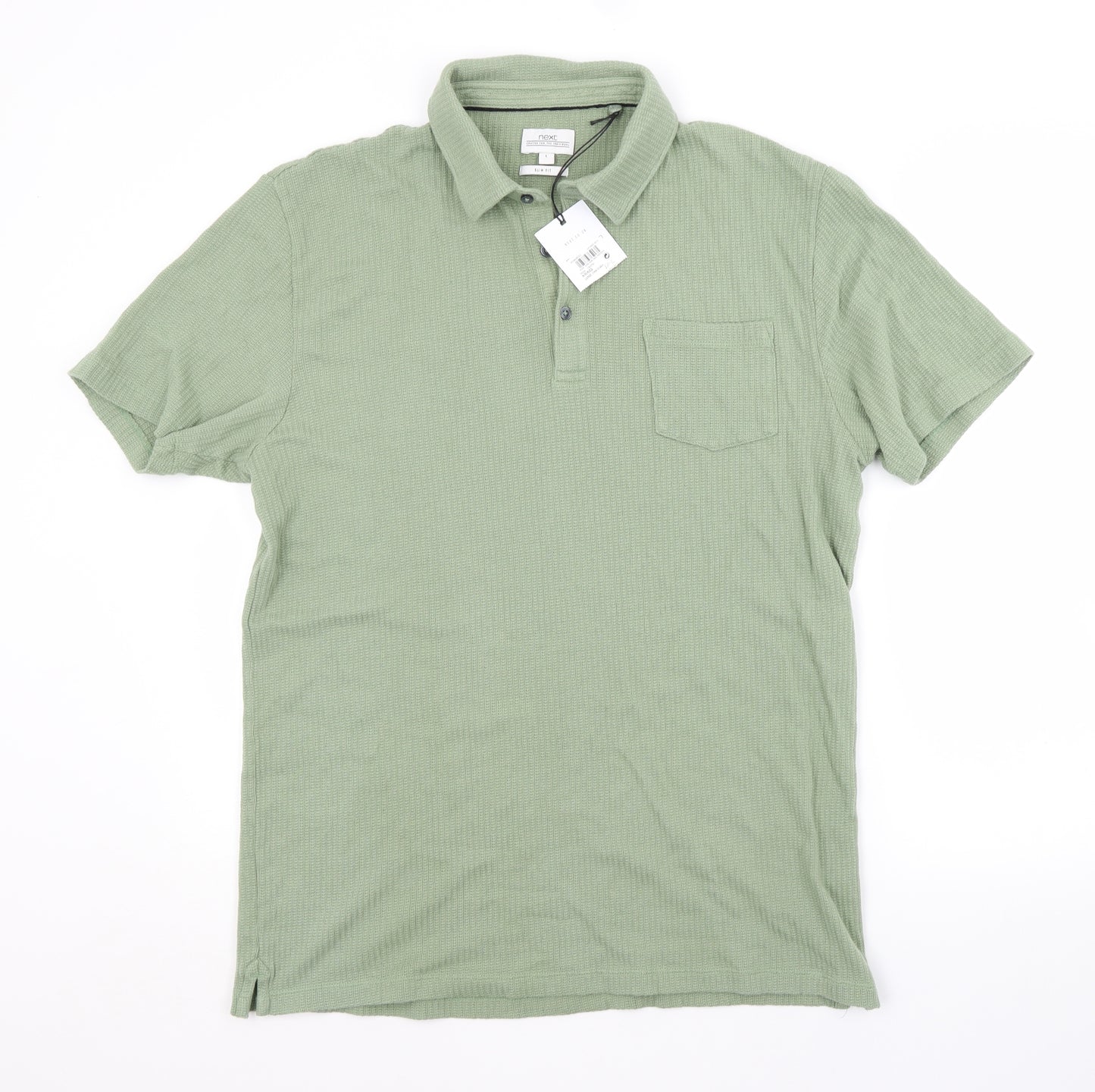 NEXT Mens Green    Polo Size L