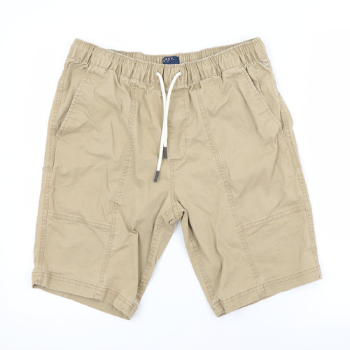 Easy Mens Beige   Chino Shorts Size 32 in