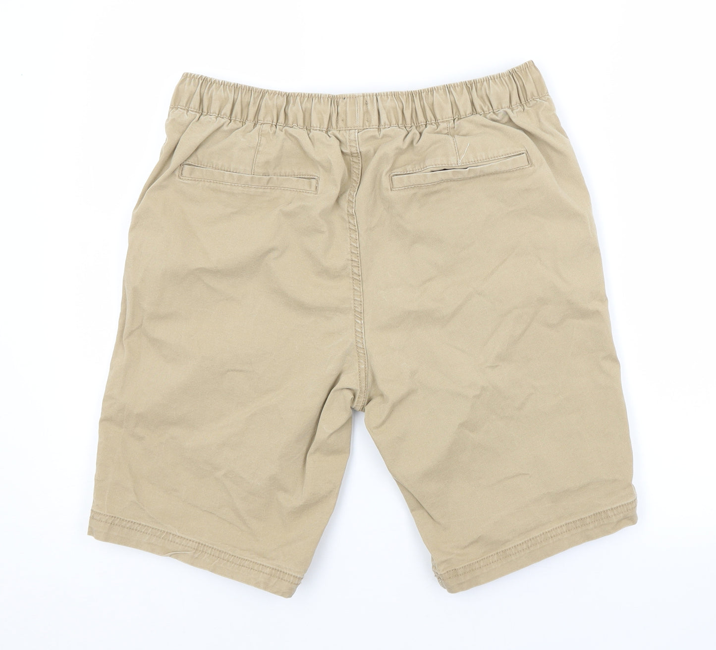 Easy Mens Beige   Chino Shorts Size 32 in
