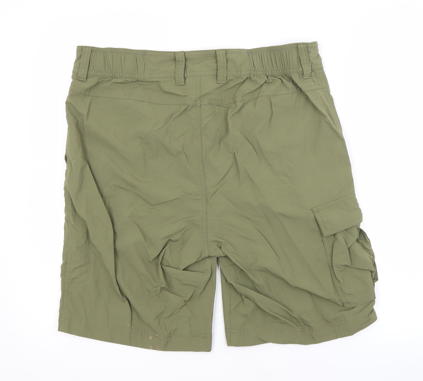 Jack Wolfskin Mens Green   Cargo Shorts Size 33 in