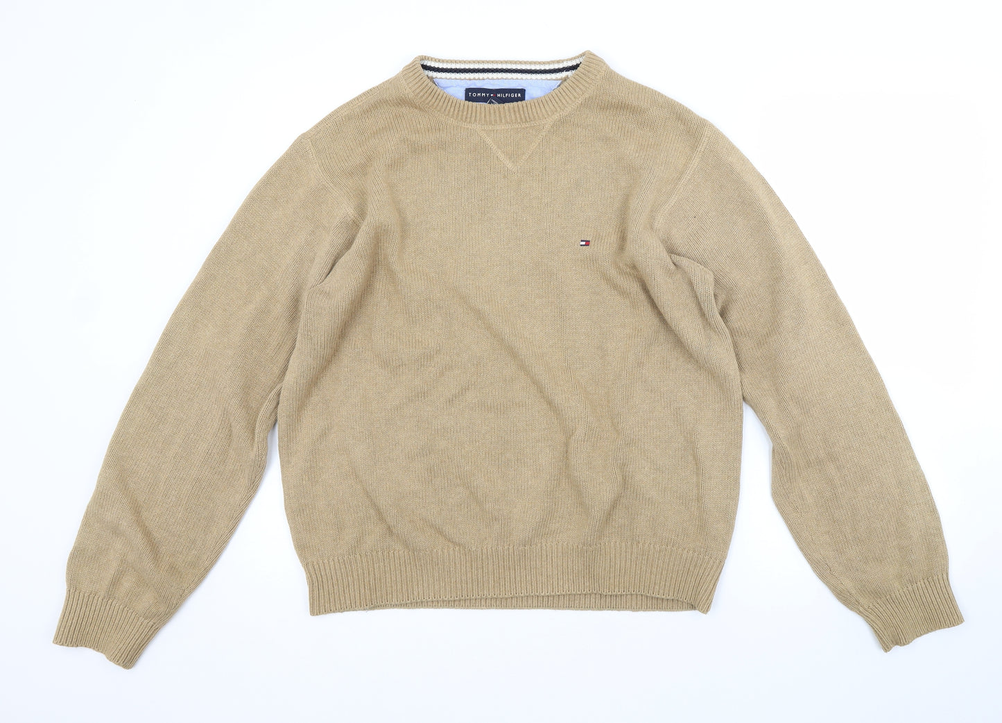 Tommy Hilfiger Mens Brown   Pullover Jumper Size M