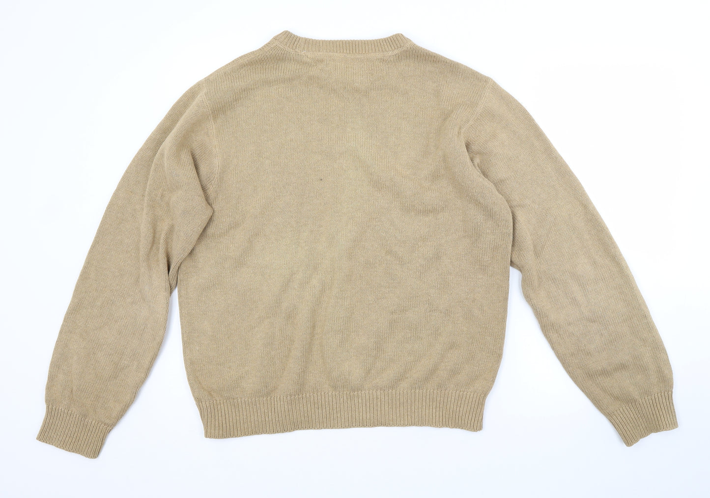 Tommy Hilfiger Mens Brown   Pullover Jumper Size M