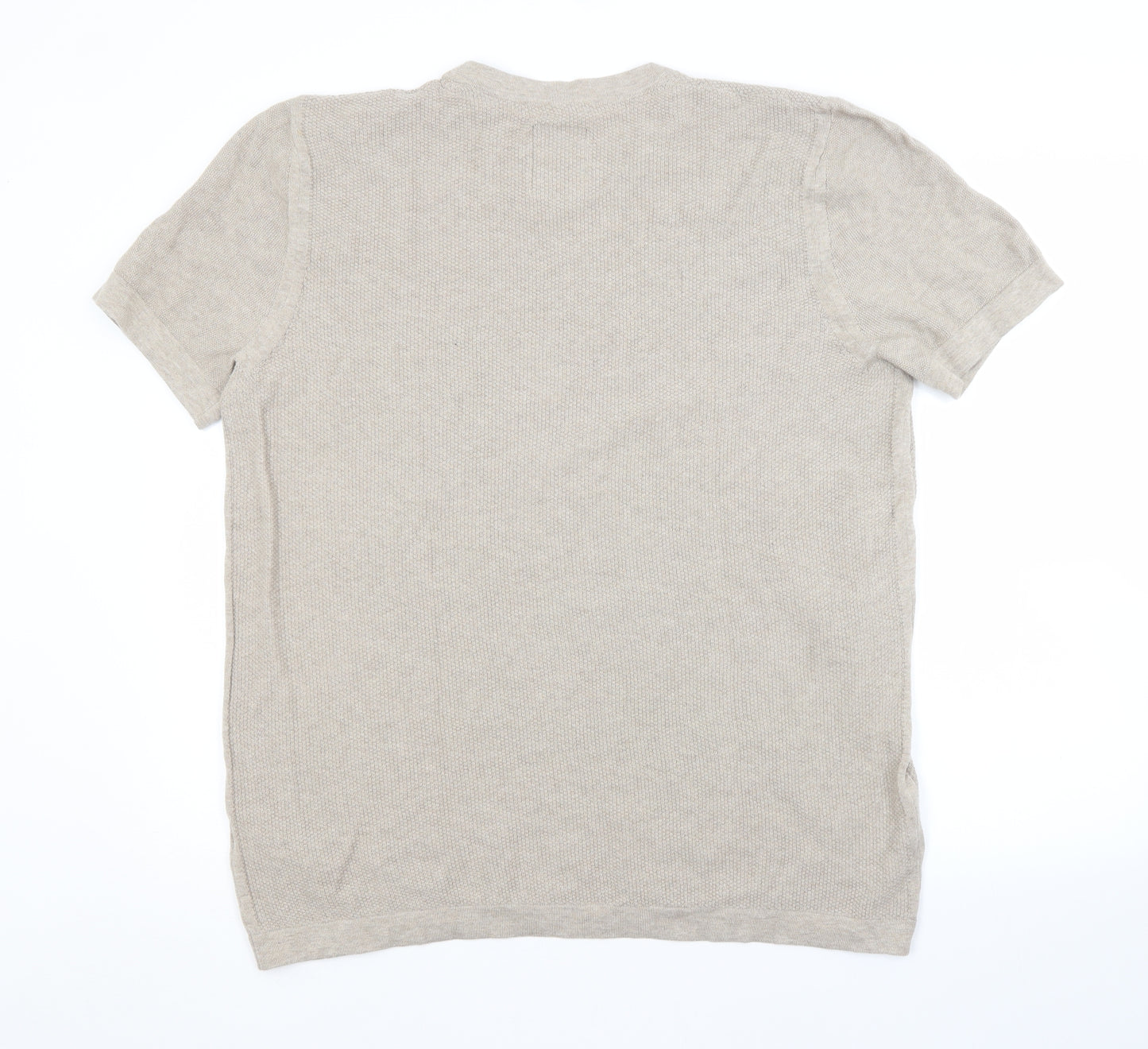 Hammond Mens Beige   Pullover Jumper Size L