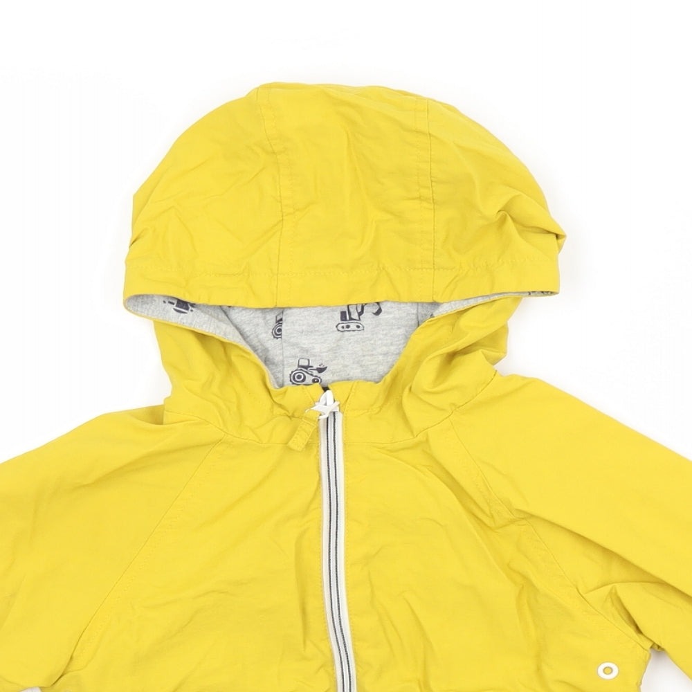 NEXT Baby Yellow   Basic Coat Coat Size 18-24 Months