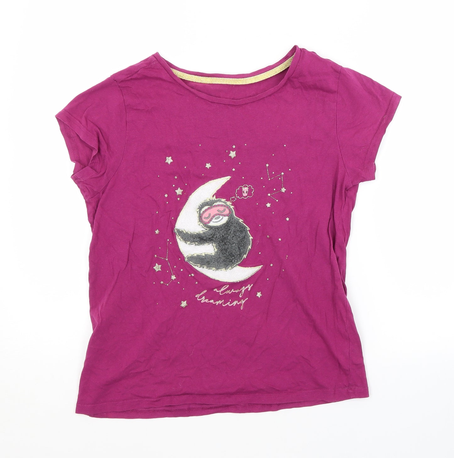 George Womens Purple   Top Pyjama Top Size 8