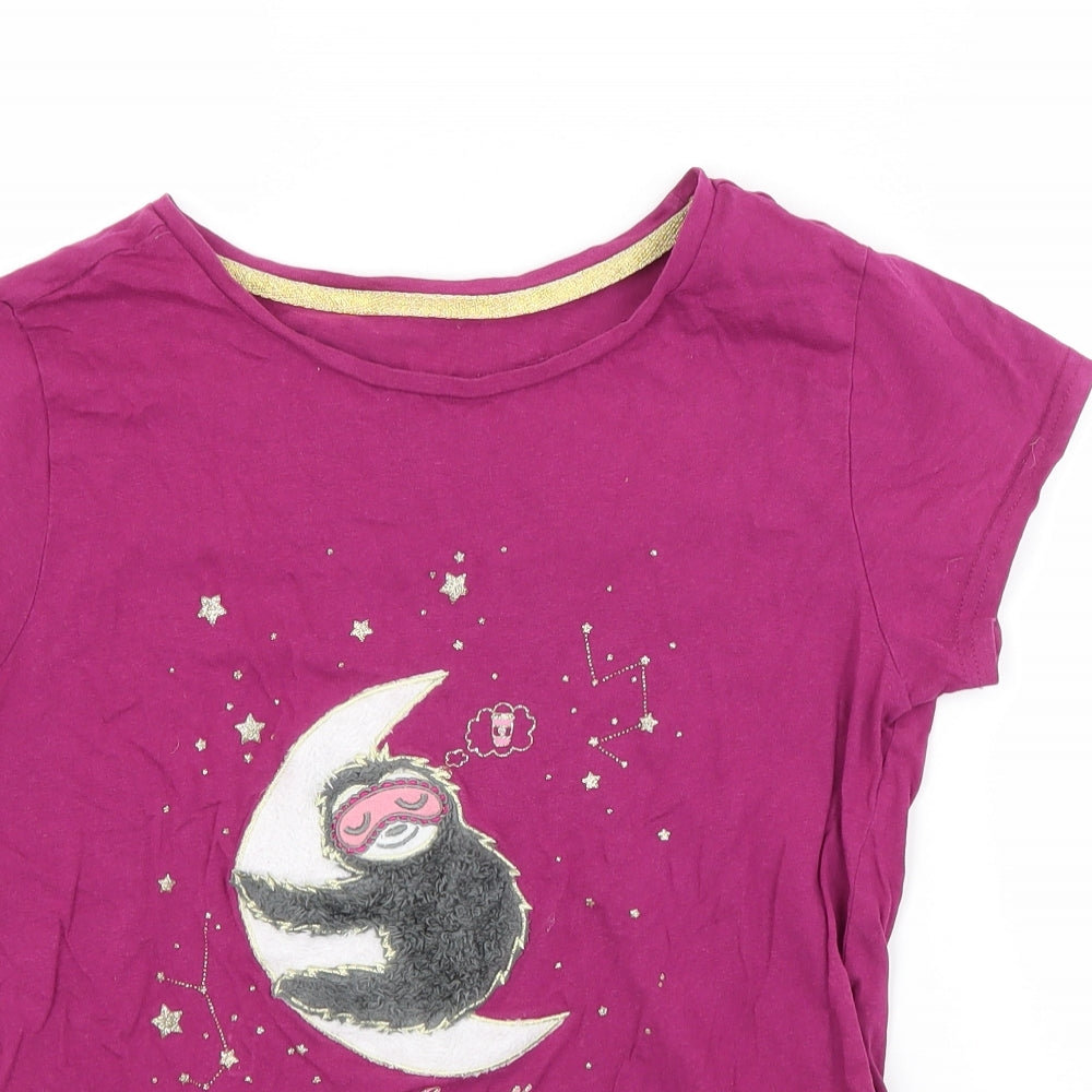 George Womens Purple   Top Pyjama Top Size 8