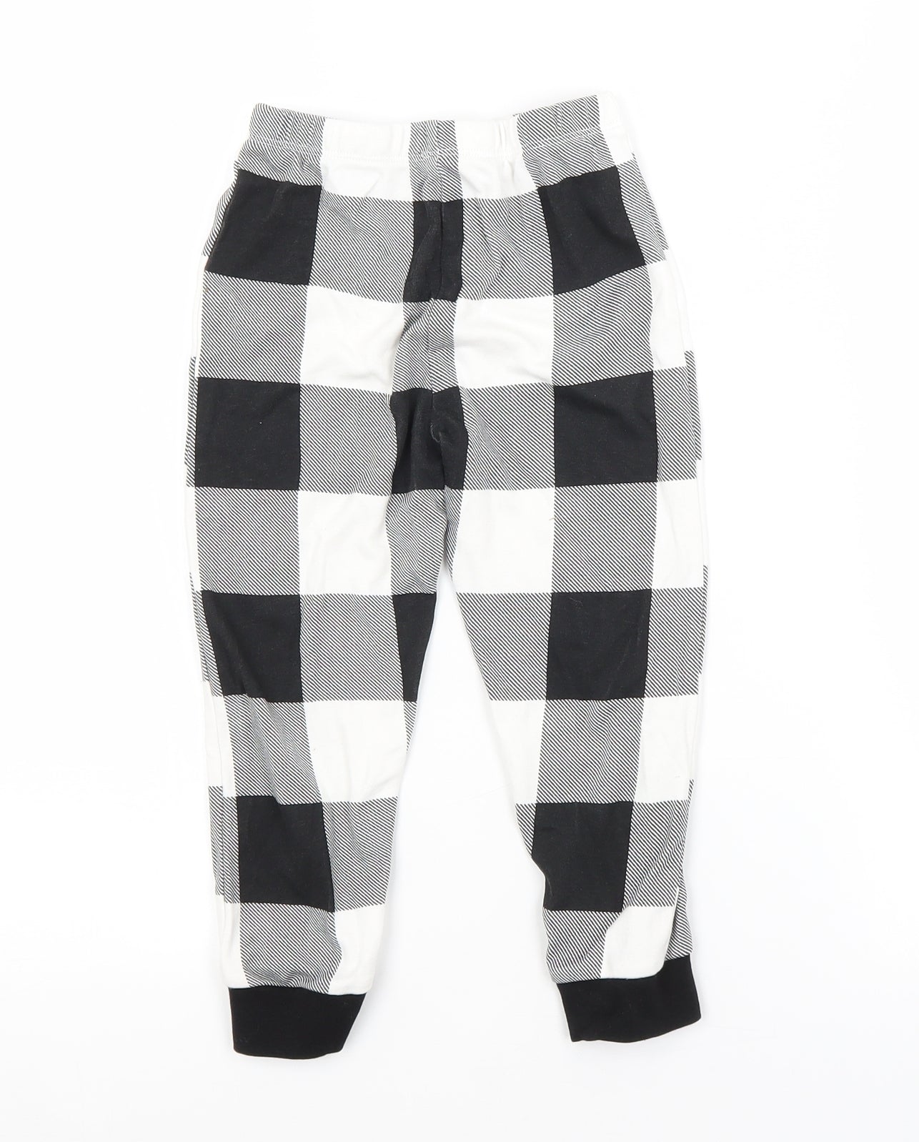 George Boys Multicoloured Check  Jogger Trousers Size 3-4 Years