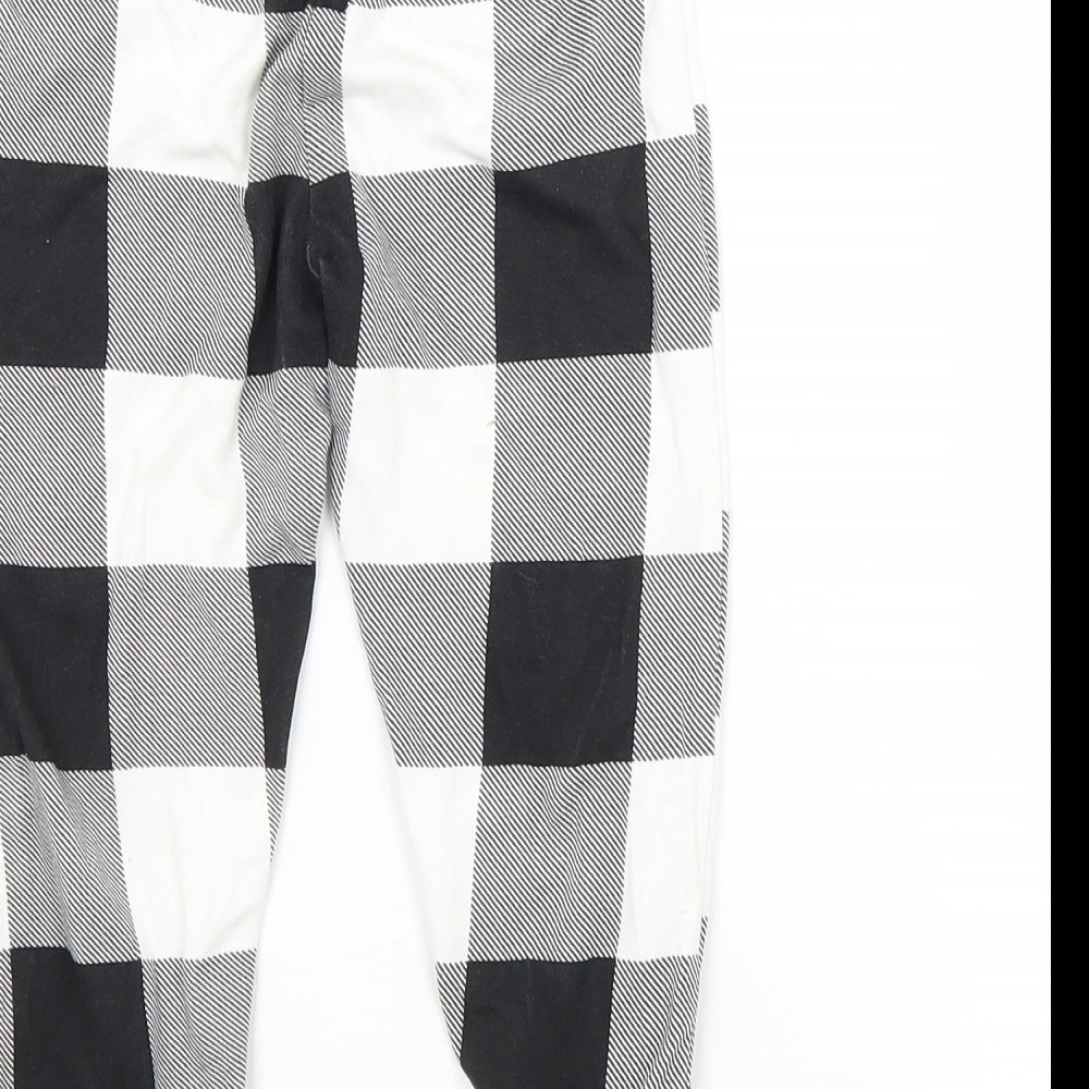 George Boys Multicoloured Check  Jogger Trousers Size 3-4 Years