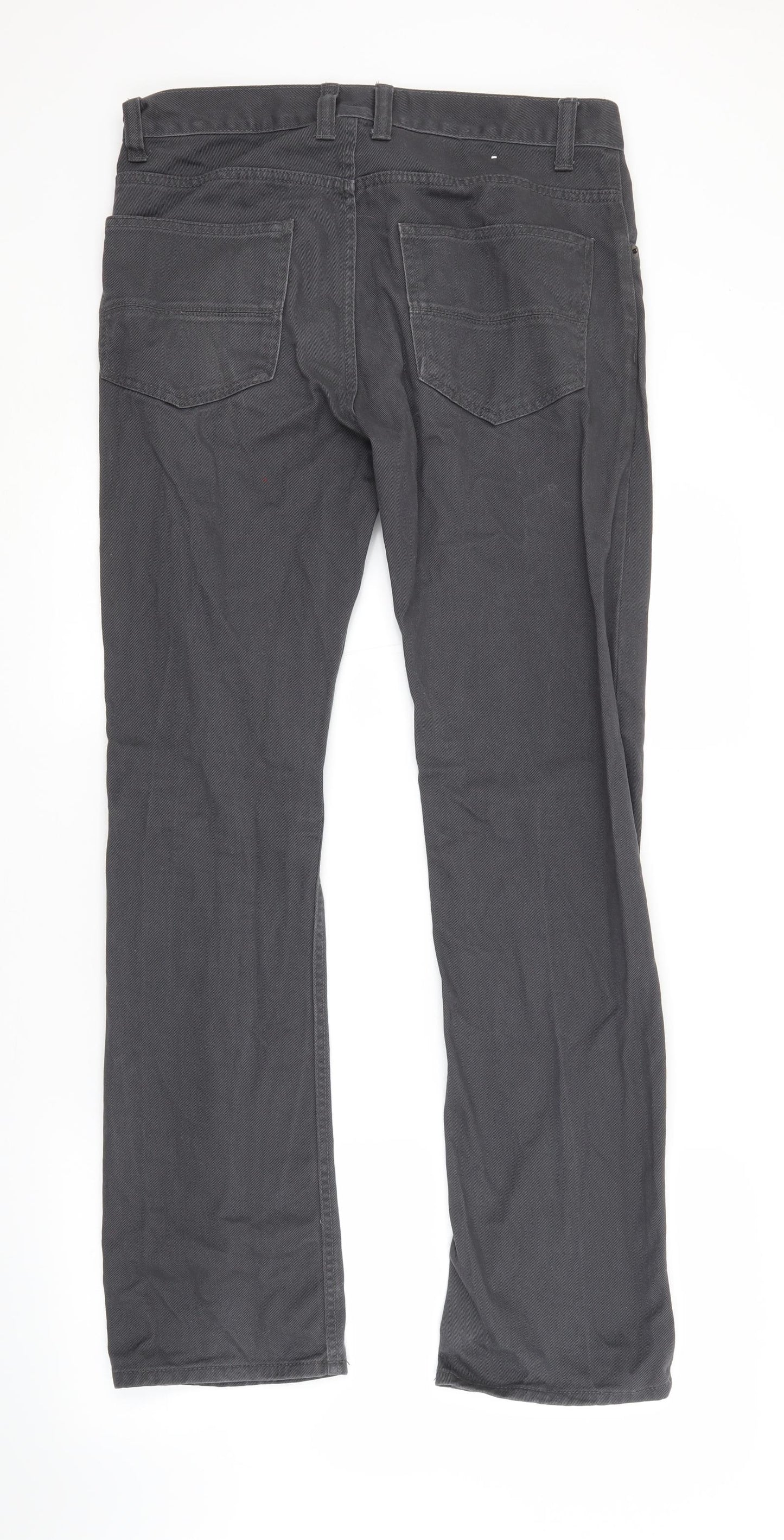Primark Mens Grey   Chino Trousers Size 30 in L32 in
