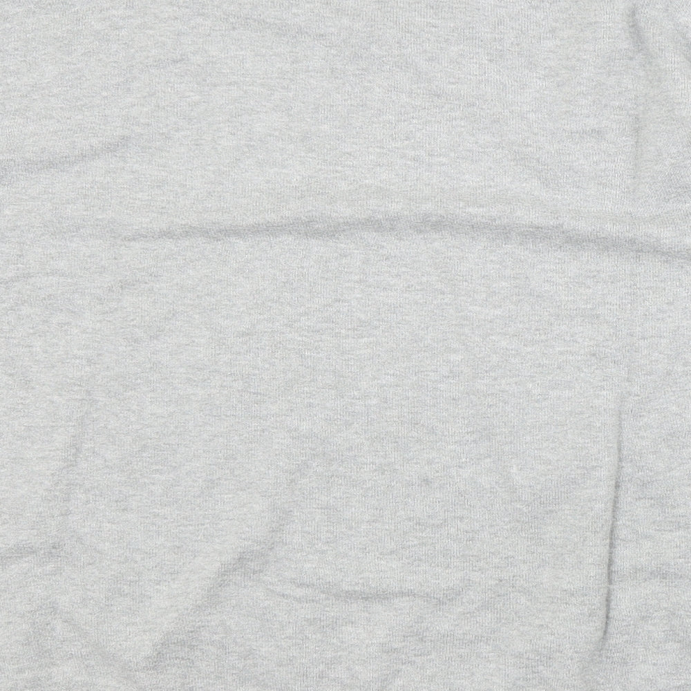 Crew Clothing Mens Grey V-Neck  Cotton Pullover Jumper Size XL