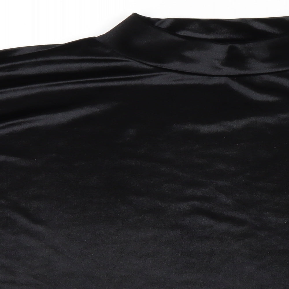 Marks and Spencer Womens Black   Basic T-Shirt Size 14