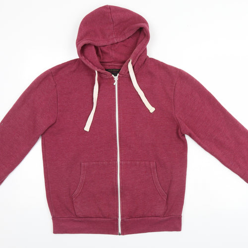 Criminal Damage Womens Pink   Full Zip Hoodie Size M