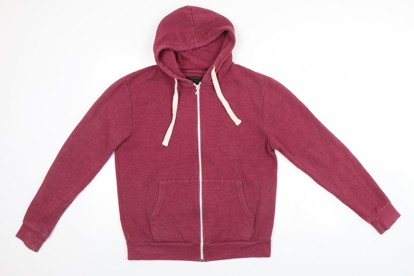 Criminal Damage Womens Pink   Full Zip Hoodie Size M