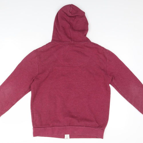 Criminal Damage Womens Pink   Full Zip Hoodie Size M