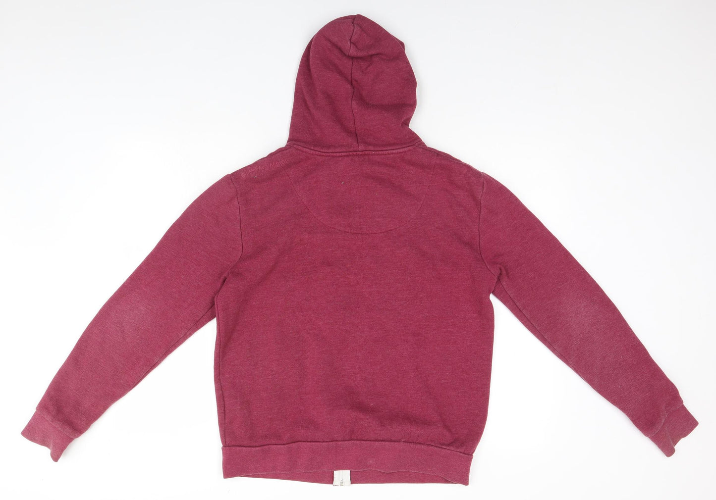 Criminal Damage Womens Pink   Full Zip Hoodie Size M