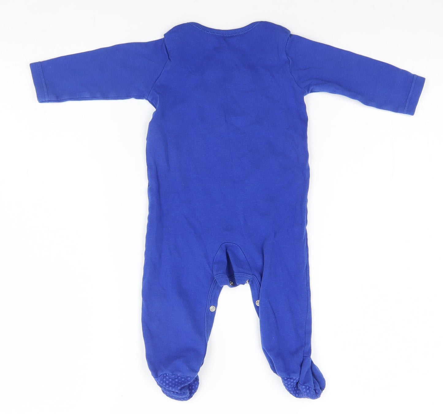 Chelsea Baby Blue   Babygrow One-Piece Size 6-9 Months  - Football