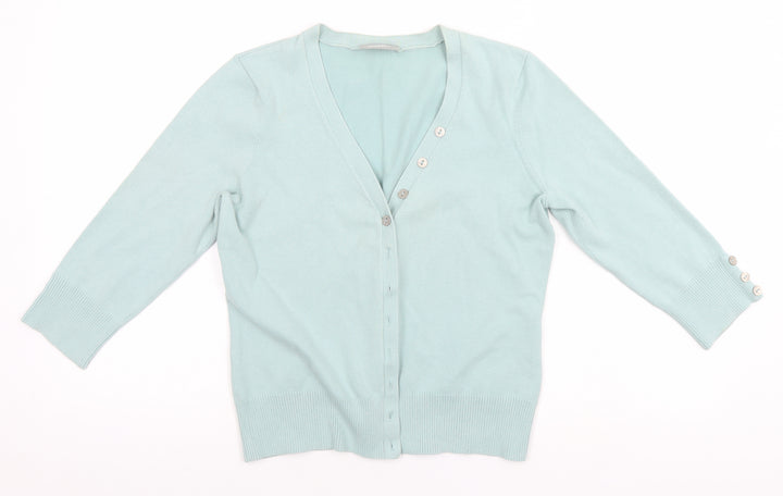 Wallis Womens Grey Cardigan Jumper Size 12