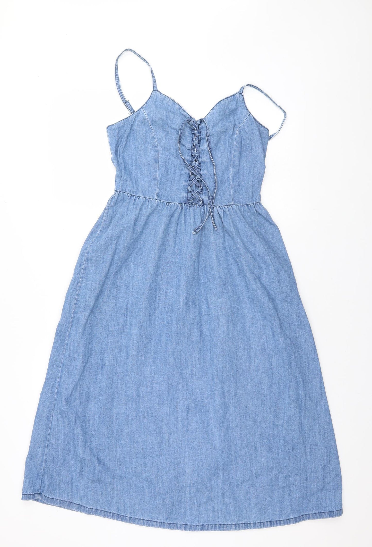 New Look Womens Blue   A-Line  Size 10