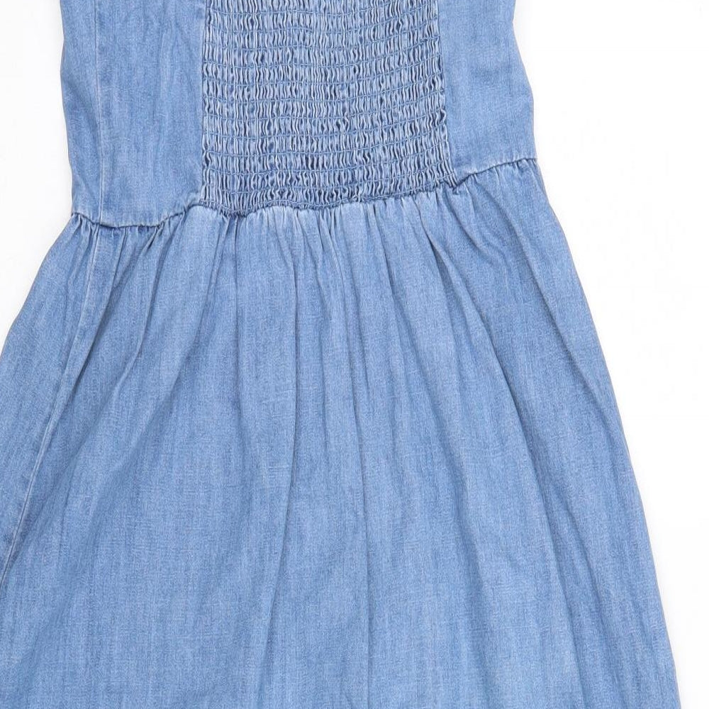 New Look Womens Blue   A-Line  Size 10