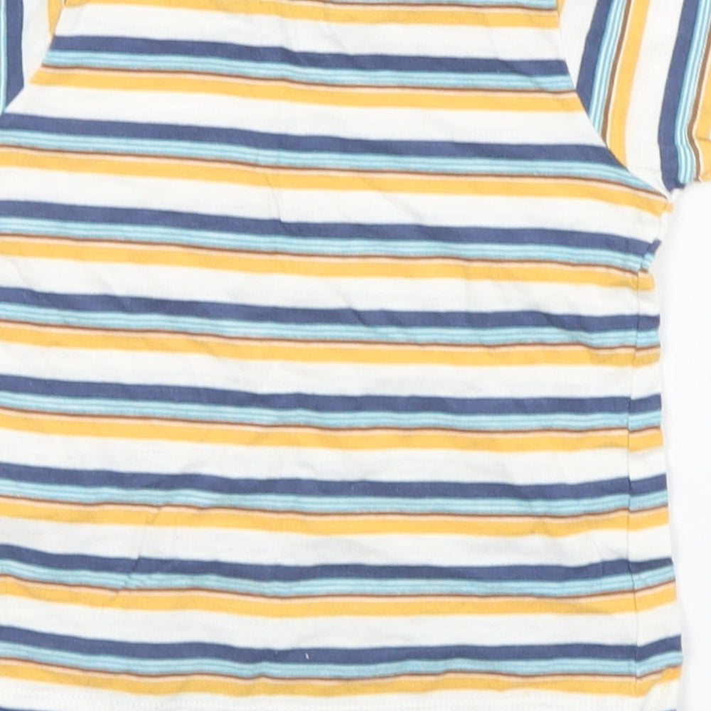Matalan Baby Multicoloured Striped  Basic T-Shirt Size 3-6 Months