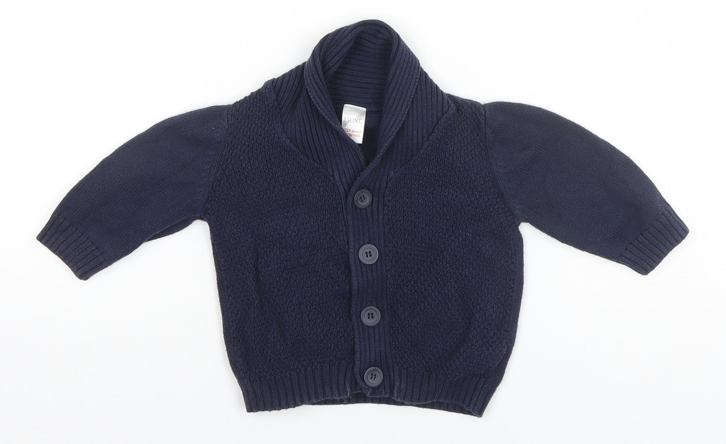 NEXT Baby Blue   Cardigan Jumper Size 3-6 Months