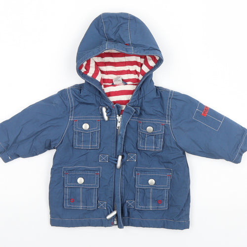 NEXT Baby Blue   Rain Coat Jacket Size 3-6 Months