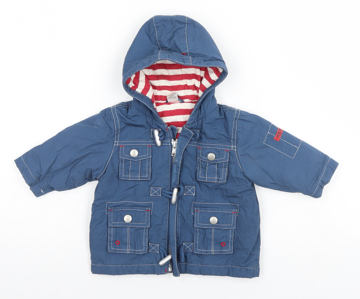 NEXT Baby Blue   Rain Coat Jacket Size 3-6 Months