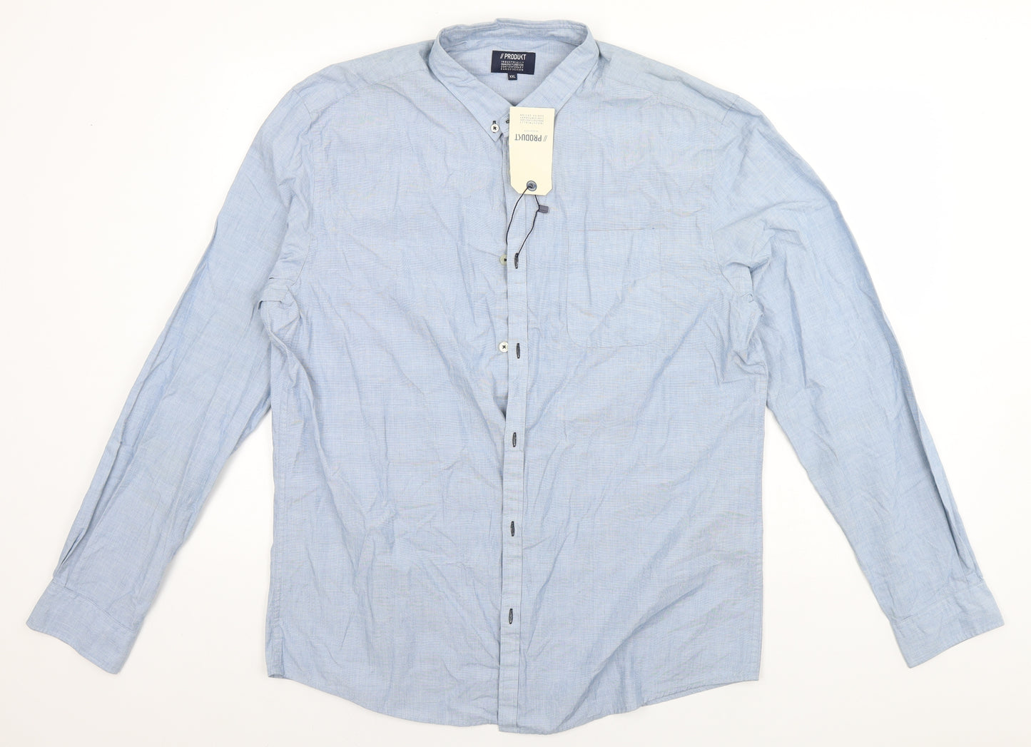Produkt Mens Blue    Button-Up Size 2XL