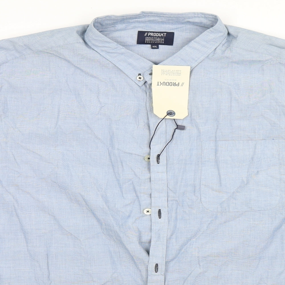 Produkt Mens Blue    Button-Up Size 2XL