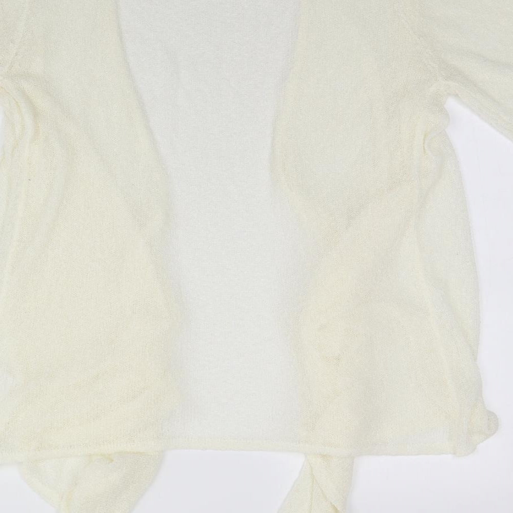 Elisabeth Scott Womens Ivory   Cardigan Jumper Size L