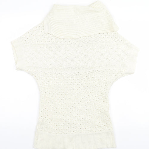 Twenty One Womens Ivory   Pullover Jumper Size 10