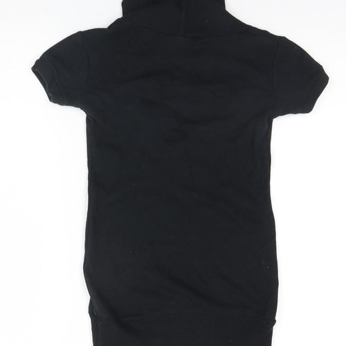 Bay Womens Black   Basic T-Shirt Size 8