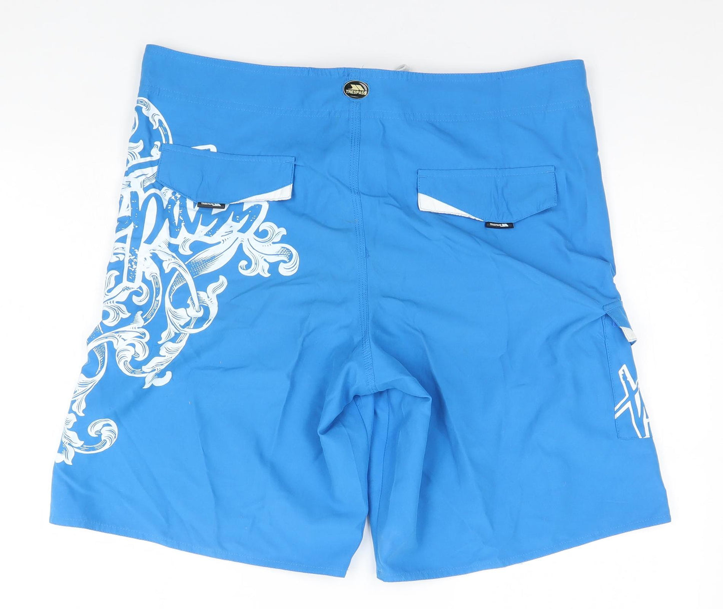 Trespass Mens Blue   Cargo Shorts Size L