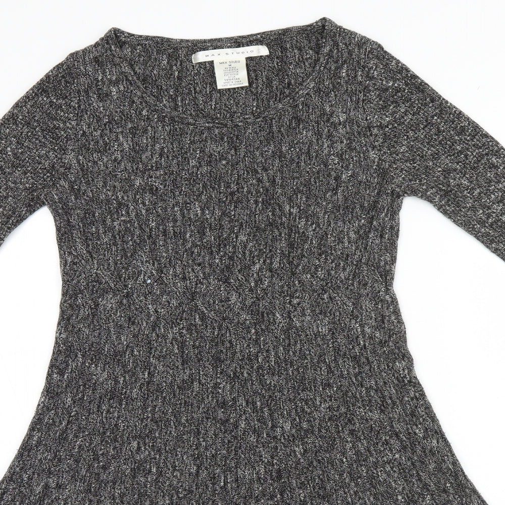 Max Studio Womens Grey   A-Line  Size M