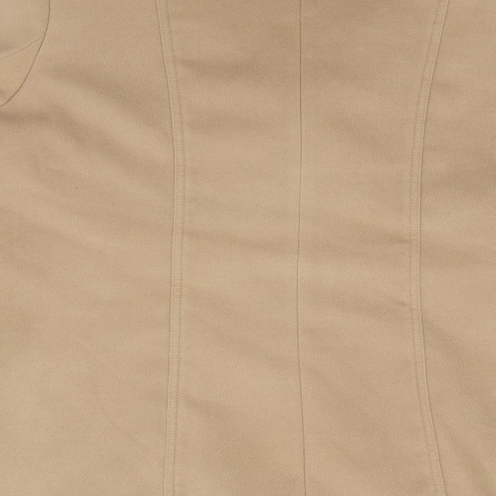 Wardrobe Womens Beige   Overcoat Jacket Size 20