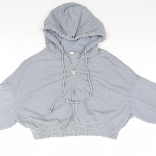 Preworn Womens Grey   Full Zip Hoodie Size L