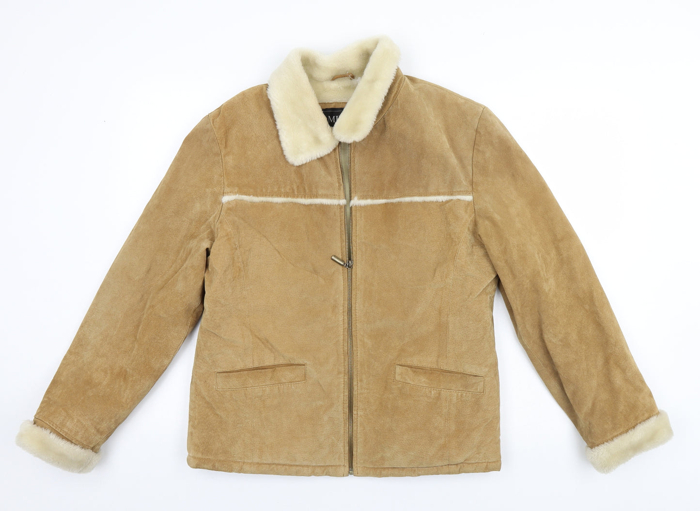 Milan Leather Womens Brown   Jacket