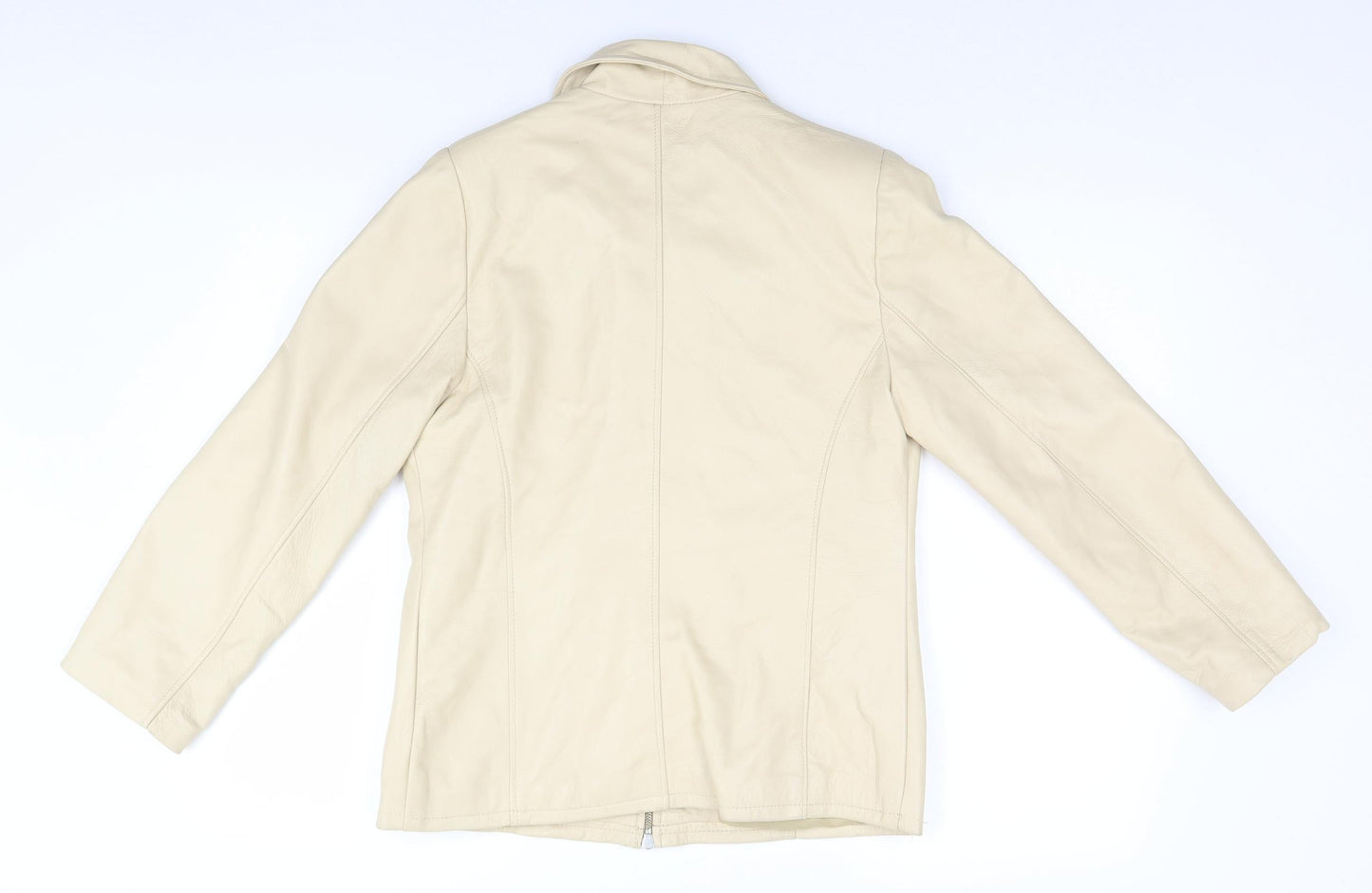 Vera Pelle Mens Beige   Jacket  Size S