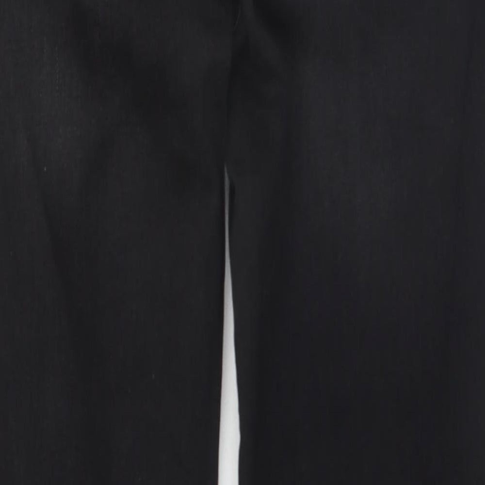 Denim & Co. Womens Black   Straight Jeans Size 12 L26 in