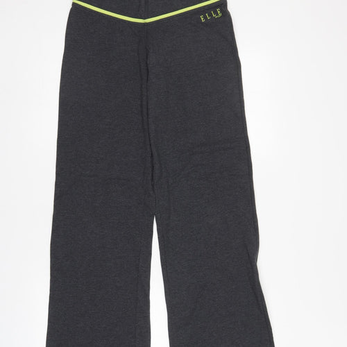 Elle Sport Womens Grey   Sweatpants Trousers Size M L30 in