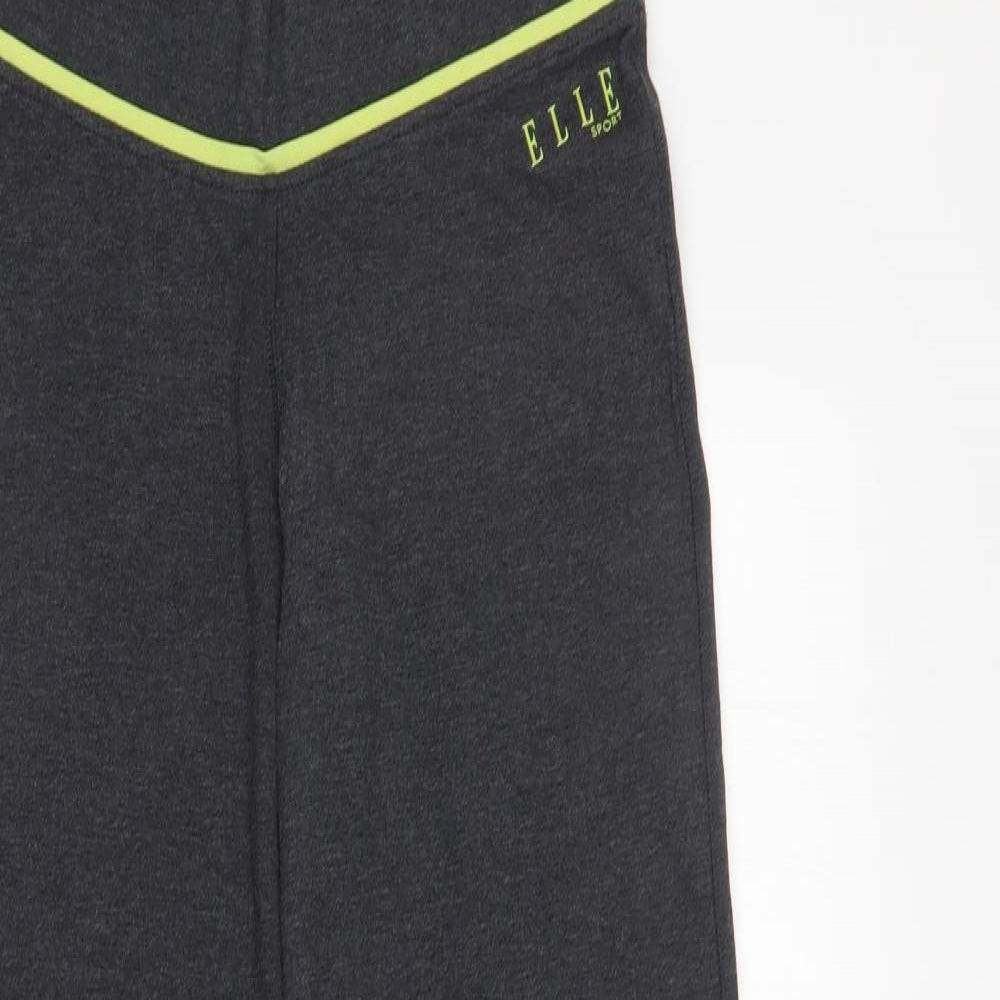 Elle Sport Womens Grey   Sweatpants Trousers Size M L30 in