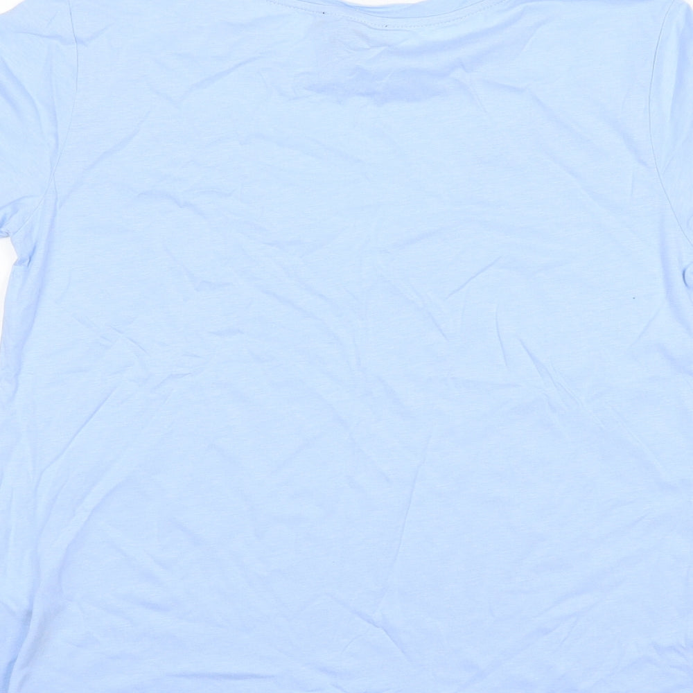 New Look Womens Blue   Basic T-Shirt Size 12