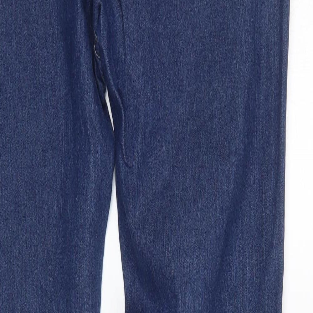 Denim & Co. Womens Blue   Skinny Jeans Size 12 L31 in