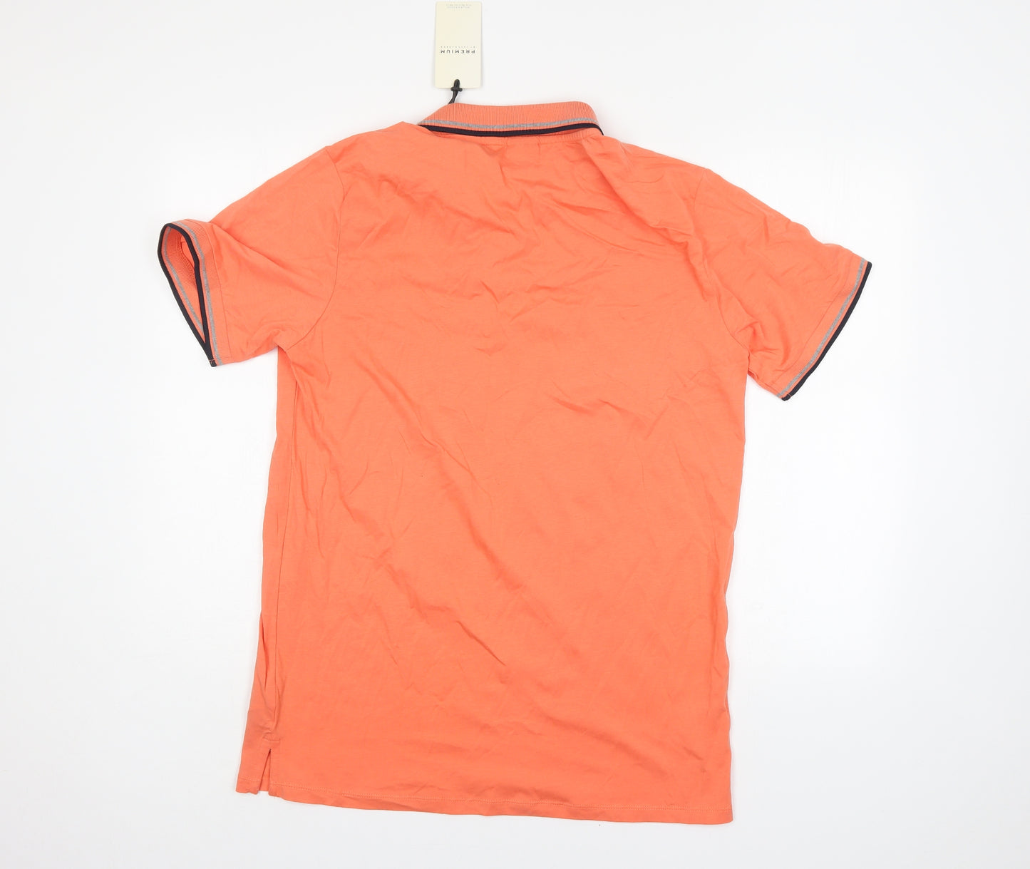 JACK & JONES Mens Orange    Polo Size XL