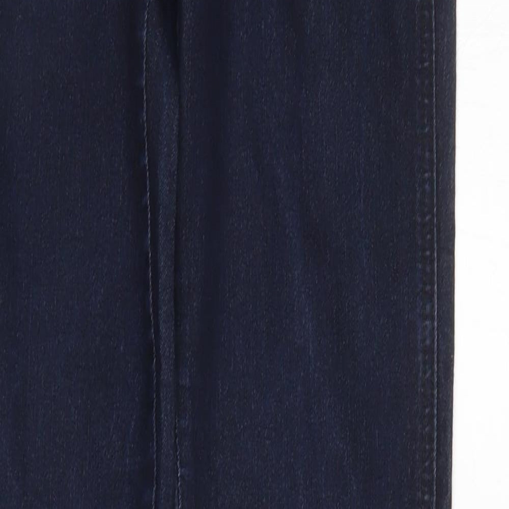 YESYES Womens Blue   Tapered Jeans Size 10 L30 in - Elastic Waist