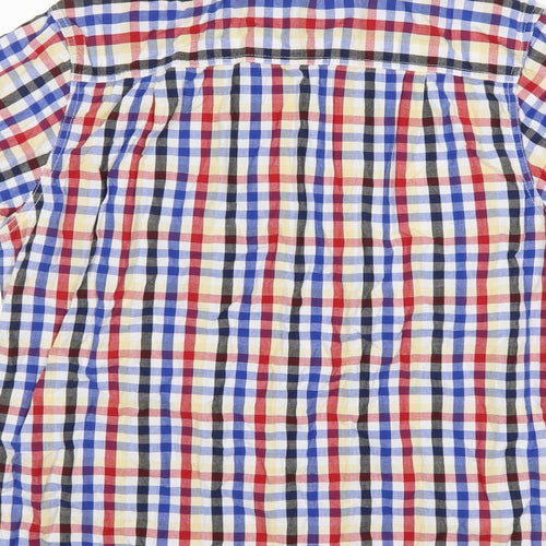 New Look Mens Multicoloured Plaid   Button-Up Size XL
